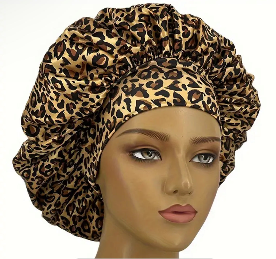 Leopard Bonnet