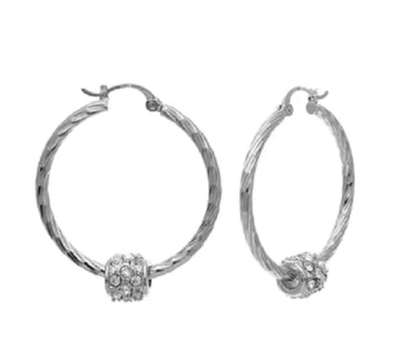 Silver or Gold Hoops