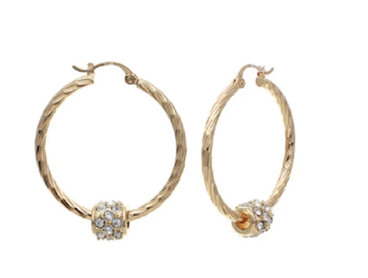 Silver or Gold Hoops