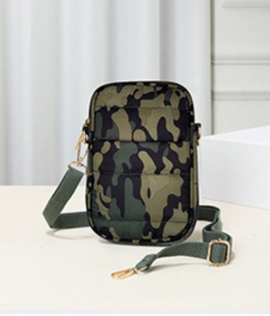 Camo Crossbody Bag