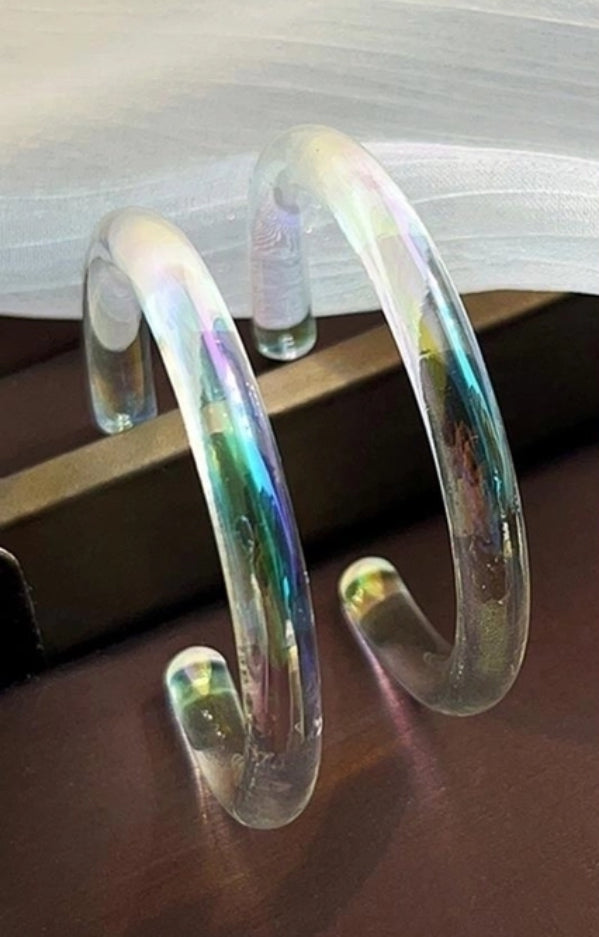 Clear ( Mermaid ) Hoops