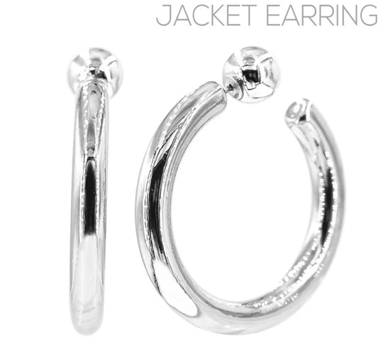 Silver or Gold hoops