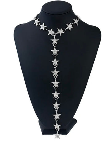 Y Shape Star Necklace