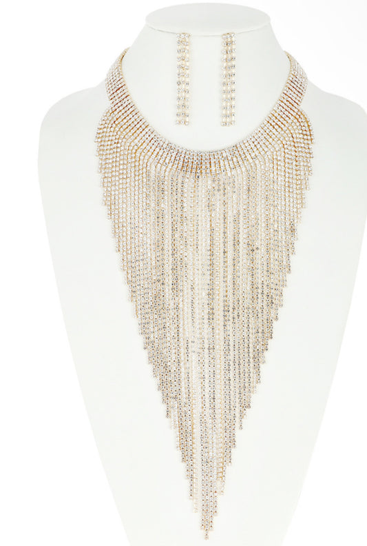 Cascading Choker Necklace