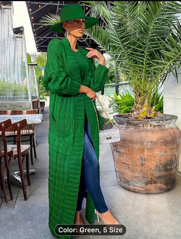 Green Cardigan