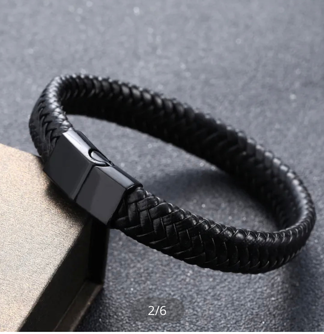 Men's Leather Bracelet