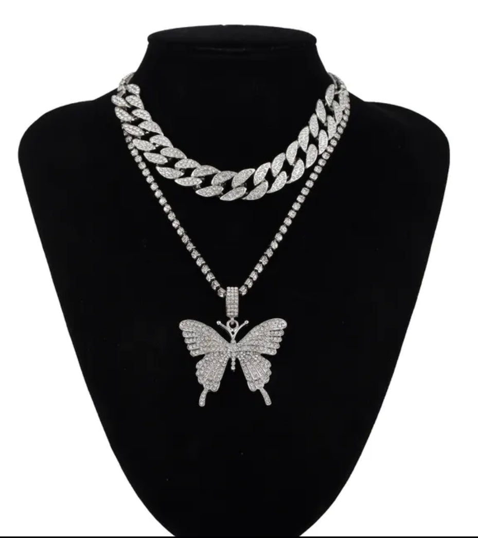 2-Layer Butterfly NK (Silver or Gold)