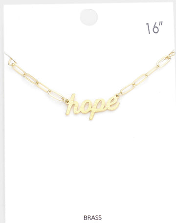 Hope Necklace