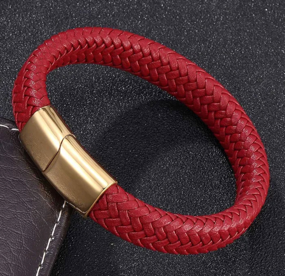 Men’s Leather Bracelet