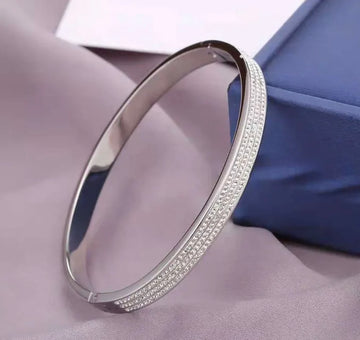 Pave Bangle Bracelet