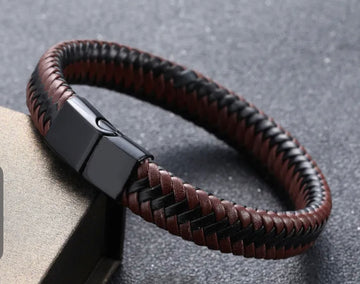 Men's Leather Bracelet