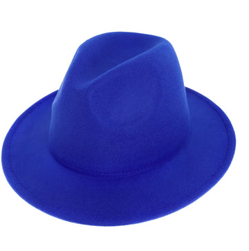 Royal Blue Fedora